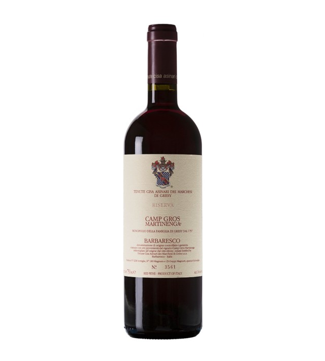 Marchesi di Gresy Barbaresco DOCG Riserva Camp Gros Martinenga 2018